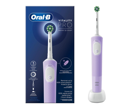 Szczoteczka elektryczna Oral-B Szczoteczka rotacyjna Vitality Pro D103 (fioletowa)